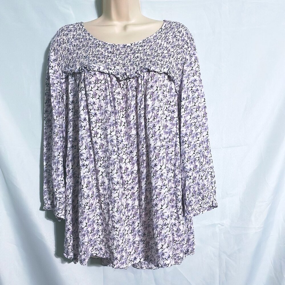 Jane and Delancey Cute Floral Top Size 3X